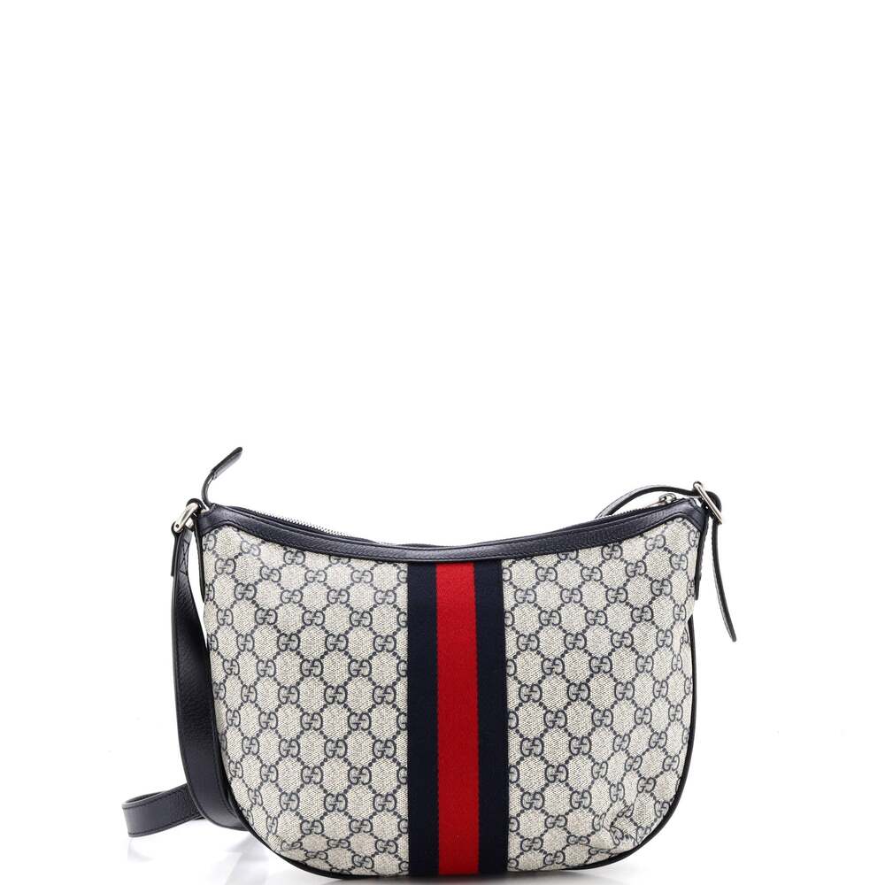 Gucci Ophidia Half Moon Hobo Gg Coated #254273G15B - Picture 3 of 7